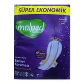 Molped Supernight Süper Ekonomik Gece 14'lü Ped