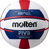 Molten FIVB Onaylı Elite Plaj Voleybolu Kırmızı/Beyaz/Mavi