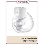 Momcozy S12 Pro Kablosuz Göğüs Pompası ( Tekli ) - Beyaz