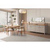 Mona Beige Yemek Odası Takımı - Bej