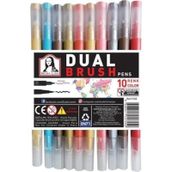 Mona Lisa Brush 10 Renk Dual Fineliner