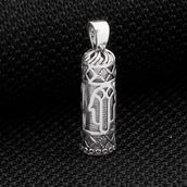 Mona Roza Fatmanın Eli Cevşeni Kebir Dualı 925 Ayar Gümüş Kolye Ucu