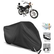 Mondial 125 UKT Siyah Arka Çanta Uyumsuz Ultra Kalın Su Geçirmez Motor Brandası