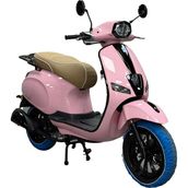 Mondial 50 Wing Kırmızı Motorsiklet 49,6 cc Tek Silindir Motor Hacmi ile Modern Tasarım - Pembe