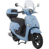 Mondial Exon 125 Scooter Motosiklet Mavi Motor Hacmi ve Özellikleri ile Pratik Kullanım