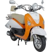 Mondial Znu 50 Scooter Motosiklet Turuncu