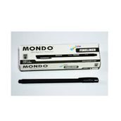 Mondo Softliner Rainbow Siyah Keçeli Kalem