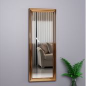 Mone Ayna 40x105 Dekoratif Bronz Salon Ofis Boy Aynası