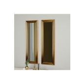 MONEayna 2'li Gold Çerçeveli Ayna 30x90 Cm Pg003
