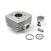 Monero Mobylette Airsal 47 mm Çift Sekman Silindir Piston Seti