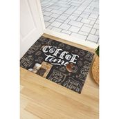 Monnhein Caffe Time Kapı Önü Paspası - Renkli - 40 x 60 cm