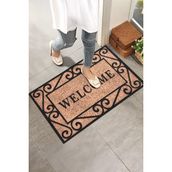 Monnhein Klasik Welcome Kapı Önü Paspası - Renkli - 45 x 65 cm