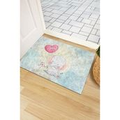 Monnhein Love Fil Kapı Önü Paspası - Renkli - 40 x 60 cm