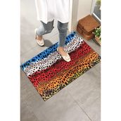 Monnhein Renkli Leopar Kapı Önü Paspası - 45 x 65 cm