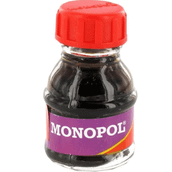 Monopol 1104 Kırmızı Cam Şişede Çini Mürekkebi