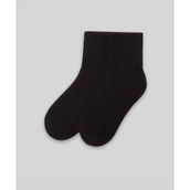 Monsieur UHC101-001 Siyah Chaussette Unicolor Half 3'lü Erkek Çorap