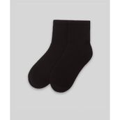 Monsieur UHC101-001 Siyah Chaussette Unicolor Half 3'lü Erkek Çorap