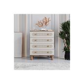 MONZIO Milen 4 Çekmeceli Şifonyer %100 MDF
