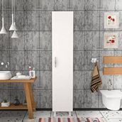 Moonlife 5 Raflı Banyo Boy Dolabı