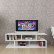 Moonlife Kelebek Beyaz Tv Sehpası