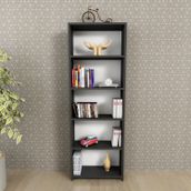 Moonlife MNLFDK027 Siyah 5 Raflı Kitaplık