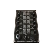 Moonlight 10'Li Çakmak-Korna-Irgat Butonlu Switch Panel