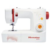 Moonstar Q60H Beyaz Ev Tipi 32 Desenli Düz Dikiş Zikzak ve Piko Makinesi