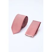 Mor Kuş Gözü Desen 7 Cm Kravat 1090260100