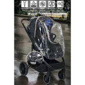 MorBebe Lüx Travel Sistem Fermuarlı Bebek Arabası Yağmurluğu Yağmurluk