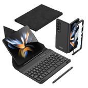 More TR Galaxy Z Fold 4 Standlı Bluetooth Klavyeli Zore Kıpta Keyboard Set Kılıf