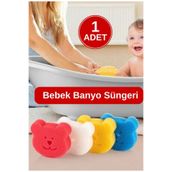 MorOflan Lüx 1 ADET Lüx Bebek Banyo Süngeri Ve Çocuk Banyo Lifi Ve Süngeri, Bebek Yıkama Süngeri
