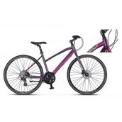 Mosso Legarda-2321-LDM-H 410H 28 Jant 21 Vites Mürdüm Pembe Kadın Şehir Bisikleti