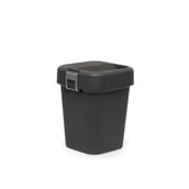 Motek 8 lt Comfort Dust Bin Siyah Çöp Kovası