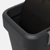 Motek Antrasit 8 lt Comfort Dust Bin Çöp Kovası