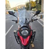 Motocam Suzuki V-Strom DL 250 2017-2020 Model 51 cm Şeffaf Renkli 4 mm Ön Cam Siperlik