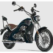 Motolüx Cappadocia 125CC Otomatik Vites Chopper Motosiklet - Siyah