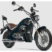 Motolux Motolüx Cappadocia 125CC Otomatik Vites Chopper Motosiklet Lacivert