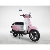 Motolüx Motolux Vintage 50CC Scooter Motosiklet - Kırmızı - Beyaz