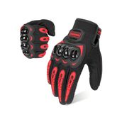 Motor Eldiveni Profesyonel Korumalı Dokunmatik Özelliği Unisex Motosiklet Eldiveni Nx-2 (X-Large)
