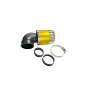 MOTORKİT MK MOTOSİKLET PERFORMANSLI AÇIK HAVA FİLTRESİ MODİFİYE GOLD [SARI] 35/38/40/42/44/46 mm UNİVERSAL - SCOOTER - CG - CUB - RACİNG