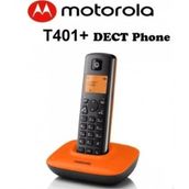 Motorola T401+ Handsfree Turuncu Siyah Dect Telsiz Telefon