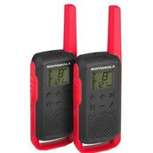 Motorola TLKR-T62 Kırmızı El Telsizi