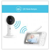 Motorola Wm-Lux64 Wifi Connect 4.3 Fhd Lcd Dijital Bebek Kamerası