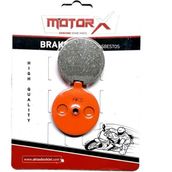 Motorx Kuba Black Cat Motosiklet Ön Fren Disk Balatası | Turuncu