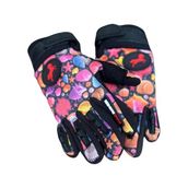 Motosiklet Çocuk Eldiveni Tpr Velcro Kids Motor Eldiven Ocean - Renkli