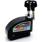 Motosiklet Disk Kilidi Alarmlı Motor Kilidi 110 Db Waterproof Yüksek Kaliteli Siyah