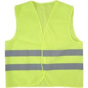 Motosiklet Için Reflektif Yelek (Zorunlu Ikaz Yeleği) - Standart - Açık Yeşil