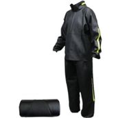 Motosiklet Sırt Dayama + Vexo Pvc Motosiklet Yağmurluk Siyah