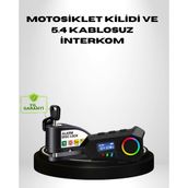 Motosiklet ve Günlük Kullanım Için Bluetooth Hoparlör ve Disk Kilidi Seti - TK002M-6VRPY6