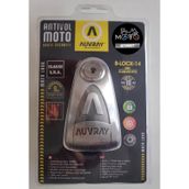 Motostart Auvray B Lock 14 mm Alarmlı Sra Sertifikalı Disk Kilidi